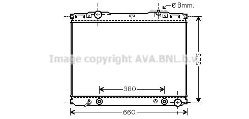 AVA QUALITY COOLING Radiators, Motora dzesēšanas sistēma KA2139